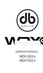 DB Drive WDX G3 사용자 설명서