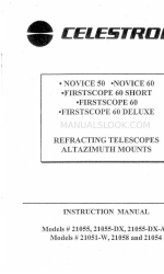 Celestron FirstScope 60 Short Manuel d'instruction