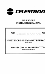 Celestron FirstScope 60EQ 21065 Руководство по эксплуатации