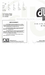 DB Drive A1 500 Manual del usuario