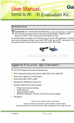 GainSpan GS1011MEP-EVB Manual del usuario