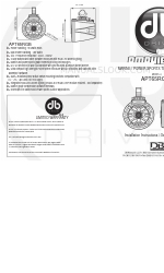 DB Drive AMPHIBIUS APT65RGB Installation Instructions & Owner's Manual