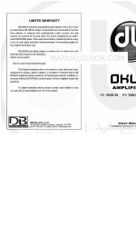 DB Drive Okur A3 Series A3 1500.1D Manuel de l'utilisateur