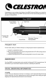 Celestron Onyx80EDF Gebruikershandleiding
