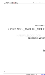 Gainstrong Oolite V3.5 Manual