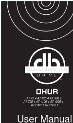 DB Drive Okur A7 Series A72000.1 User Manual