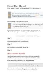 Hideez USB Bluetooth 4.0 User Manual