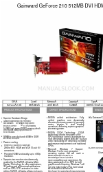 Gainward GEFORCE 210 512MB Brochure