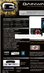 Gainward GeForce GT 630 1GB Broşür