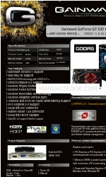 Gainward GeForce GT 630 1GB D5 Brochure