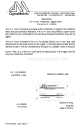 DynaMetric TLP-104SY 지침