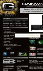 Gainward GEFORCE GTX 680 2GB Broszura