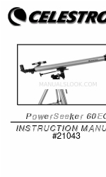 Celestron PowerSeeker 60 EQ 取扱説明書