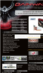 Gainward GT 520 1024MB SILENTFX Брошюра