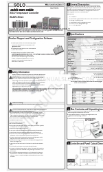 AutomationDirect SL4824-CR Skrócona instrukcja obsługi