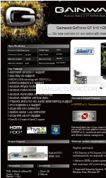 Gainward GT 610 1024MB SILENTFX Brochure