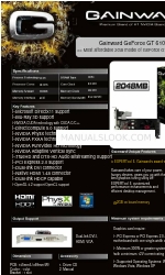 Gainward GT 610 2048MB Brochure