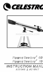 Celestron PowerSeeker Square 70 Manual de instrucciones