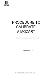 DB Elettronica Telecomunicazioni MOZART 150 Handbuch Kalibrierung