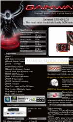 Gainward GTS 450 2048MB Brochure