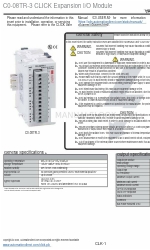 AutomationDirect CLICK C0-08TR-3 マニュアル