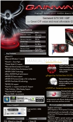 Gainward GTX 560 Brochura