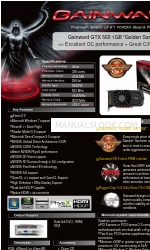 Gainward GTX 560 1024MB GOLDEN SAMPLE Brosur