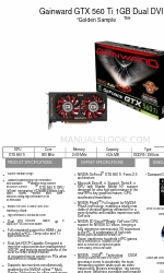 Gainward GTX 560 Ti 1GB Dual DVI “Golden Sample