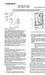 ADEMCO 5816MN Instrucciones de instalación