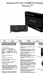 Gainward GTX 580 1536MB GDDR5 Opuscolo