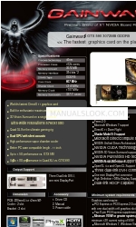 Gainward GTX 590 3072MB GDDR5 Brochure