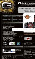 Gainward GTX 650 GOLDEN SAMPLE Brosur