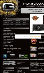 Gainward GTX 660 GOLDEN SAMPLE 브로셔