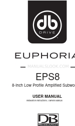 DB Research EUPHORIA EPS8 Manuale d'uso