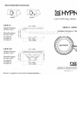 DB Research HYPNOTIC HEW12D 설치 지침 및 사용 설명서