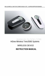 HiDow Wireless Tens/EMS Systems Інструкція з експлуатації