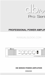 db Sound DB6090 Manual do Proprietário