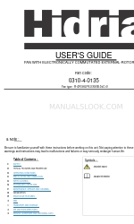 HIDRIA 0310-4-0135 User Manual