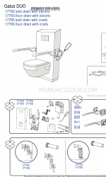 Gaius Duo 17782 Manual de instruções de instalação