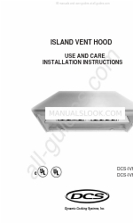 Dynamic Cooking Systems DCS-IVH-36 Utilização e cuidados Instruções de instalação