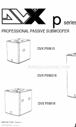 dB Technologies DVX PSW15 Manuel de l'utilisateur