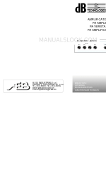 dB Technologies MUP 4120 Manual del usuario