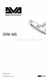 dB Technologies DRK-M5 Gebruikershandleiding