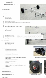 Dynamic Dollies & Racks SUNDOLPHIN SUN SLIDER Instructions de montage