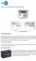 ADEMCO VISTA-20HWse Gebruikershandleiding