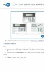 ADEMCO Vista-20HWSE/SE Quick Manual