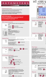 Autometers Systems HORIZON HT-1095 Manual de configuración rápida