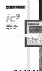 Autometers Systems IC9-C Manual de instalación y funcionamiento