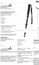 Celestron Hummingbird Monopod Hızlı Başlangıç Kılavuzu