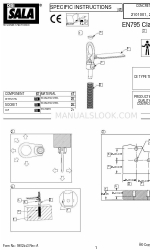 DBI SALA EN795 Class A Instructions spécifiques